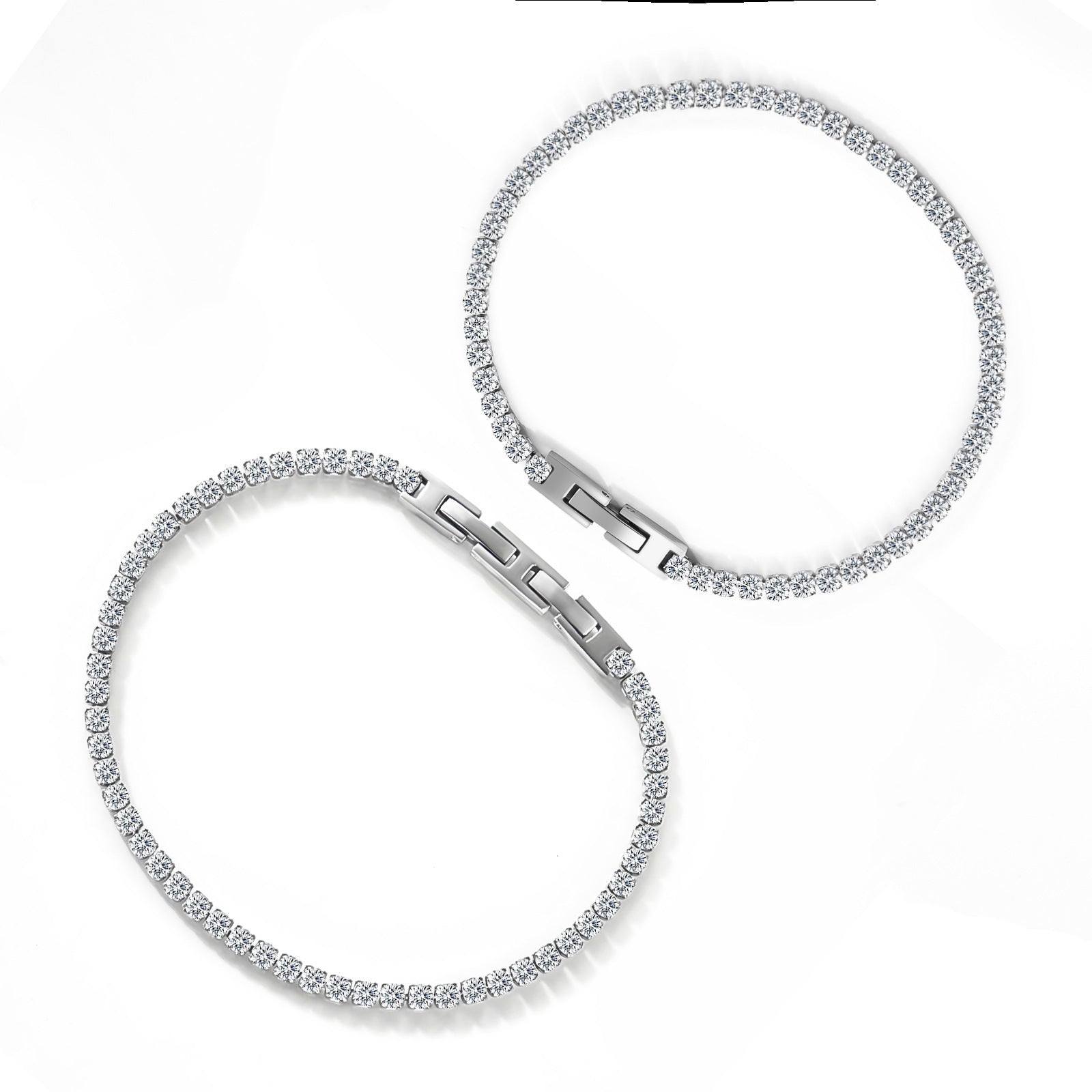 Módní náramek a náhrdelník z nerezové oceli